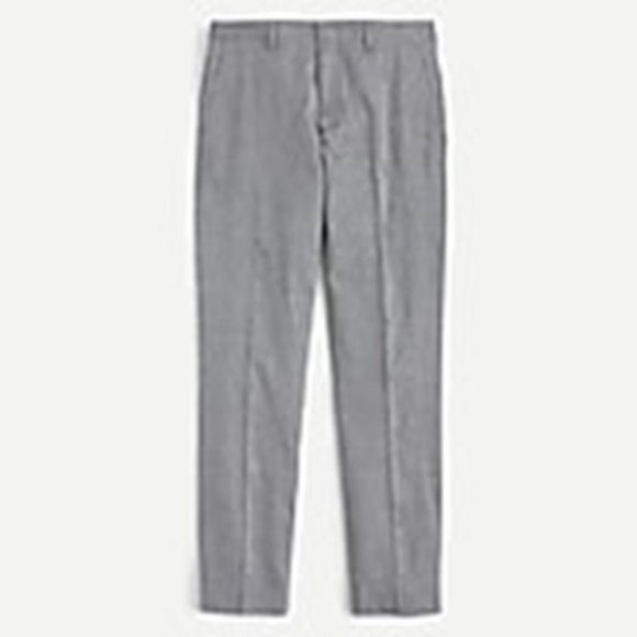 J. Crew Other - J. Crew NWT Gray Ludlow Slim-fit Unstructured Suit Pant In Cotton-Linen 33X30